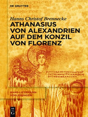 cover image of Athanasius von Alexandrien auf dem Konzil von Florenz